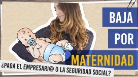 Baja por maternidad